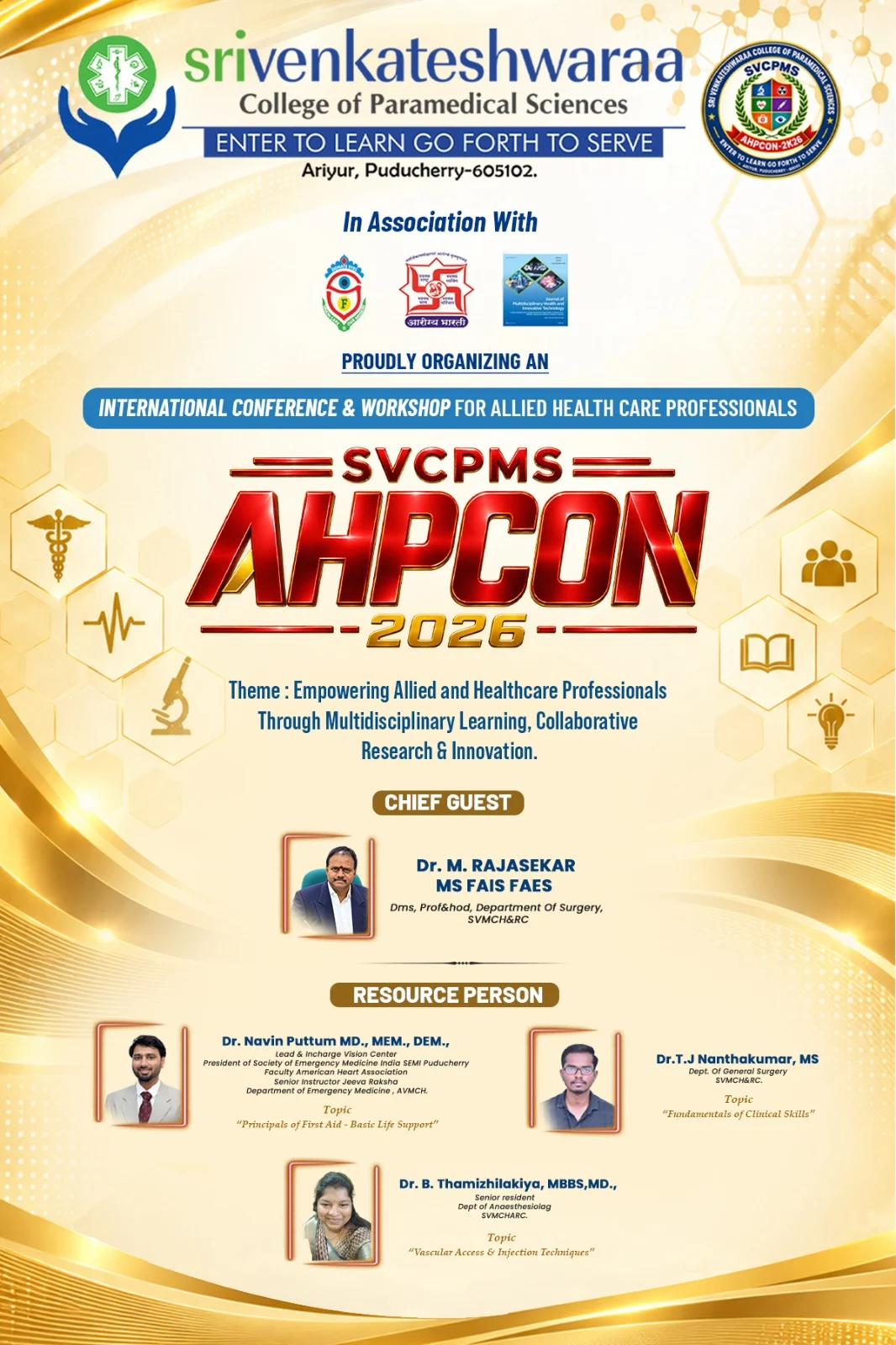 AHPCON 2026 Poster 2